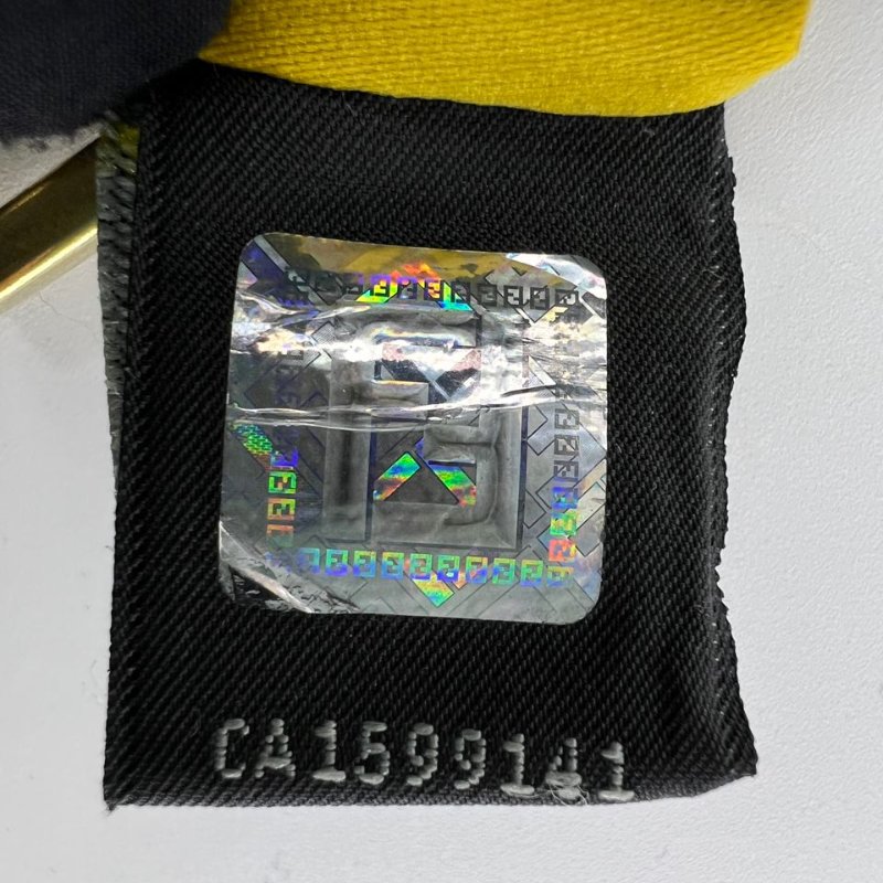 FENDI FF 老花趣味印花鍊條手拿包-2