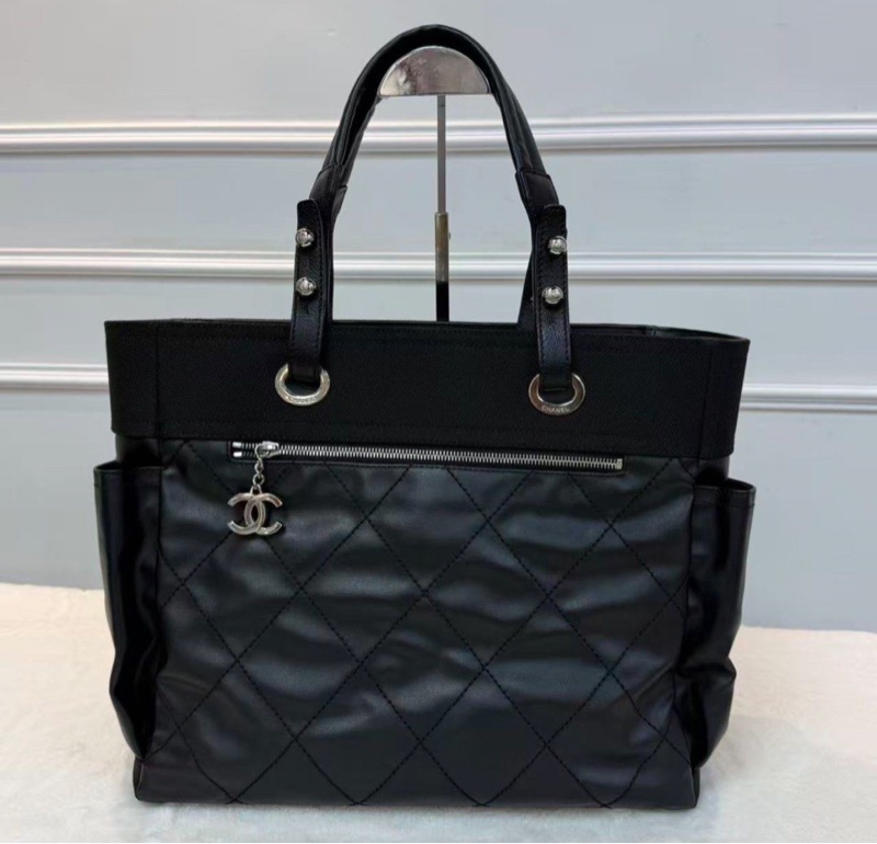 復古Vintagr款✨ Chanel  山羊皮tote bag 大容量-0