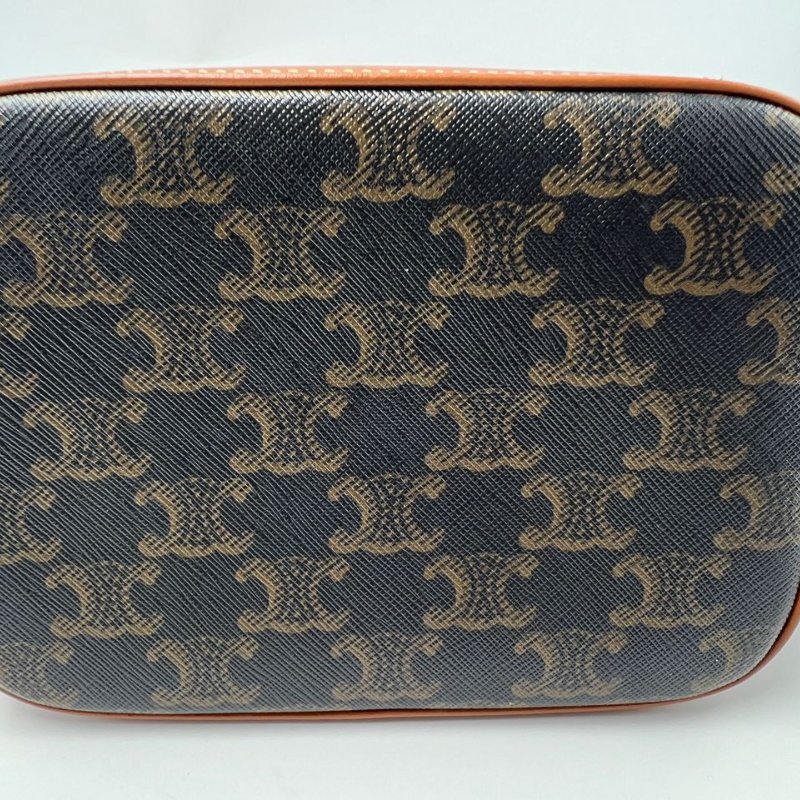 CELINE Triomphe 凱旋門經典老花水桶包-9