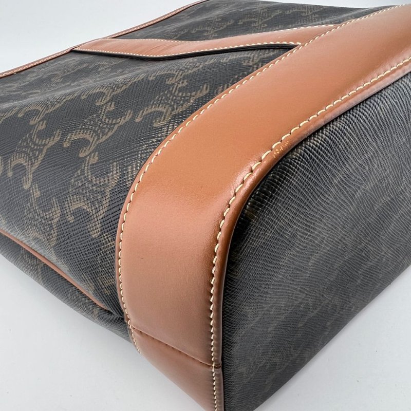 CELINE Triomphe 凱旋門經典老花水桶包-12