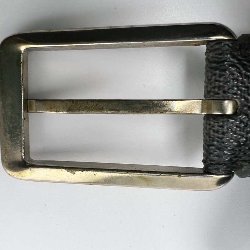 Louis Vuitton Taïga 牛皮針扣皮帶-1