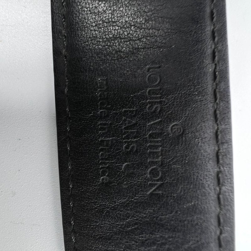 Louis Vuitton Taïga 牛皮針扣皮帶-2