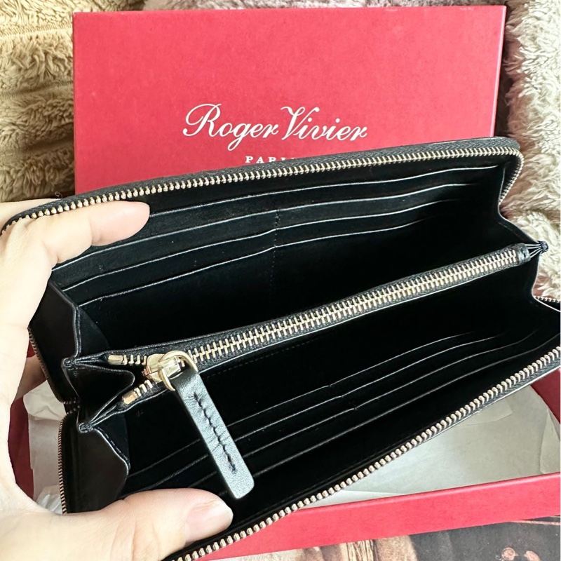 Roger Vivier 黑白拼色長夾｜閑置-18