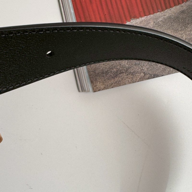 ✨穿搭必買超百搭✨Gucci 復古銀百搭皮帶（95）-2