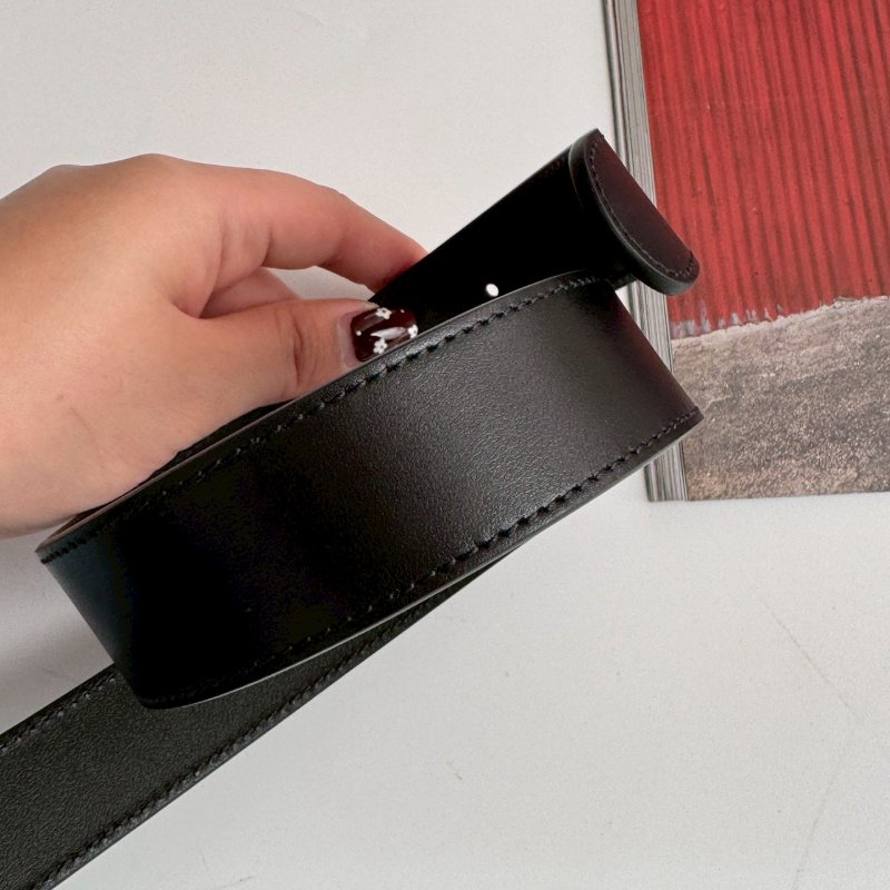 ✨穿搭必買超百搭✨Gucci 復古銀百搭皮帶（95）-4