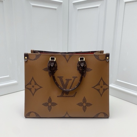 LV OnTheGo經典老花中號托特包