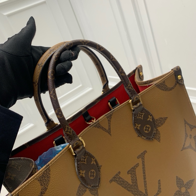 LV OnTheGo經典老花中號托特包-6