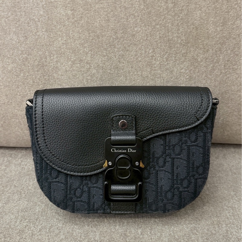 DIOR saddle黑馬鞍mini-0