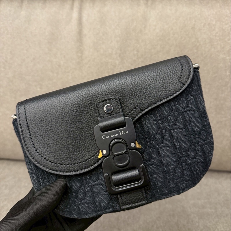 DIOR saddle黑馬鞍mini-1