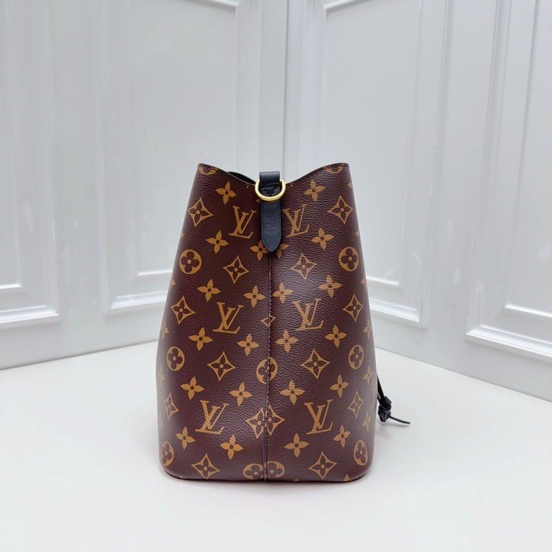 LV 經典老花黑水桶包Neonoe MM-3