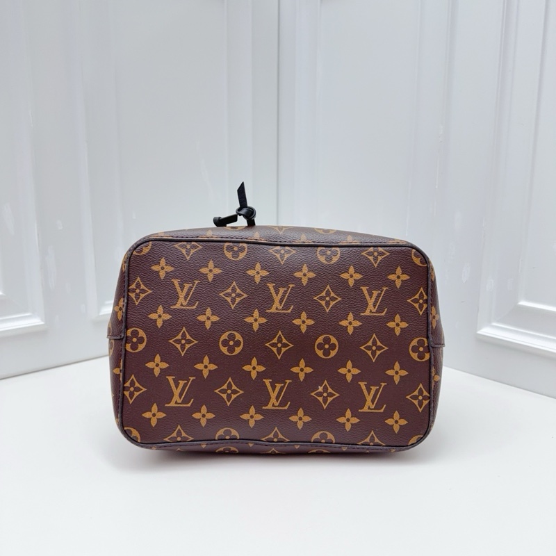 LV 經典老花黑水桶包Neonoe MM-5