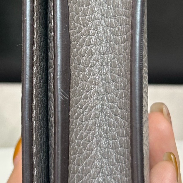 GUCCI/古馳 灰色牛皮鏈條woc，尺寸19×11，有盒有塵袋，-9