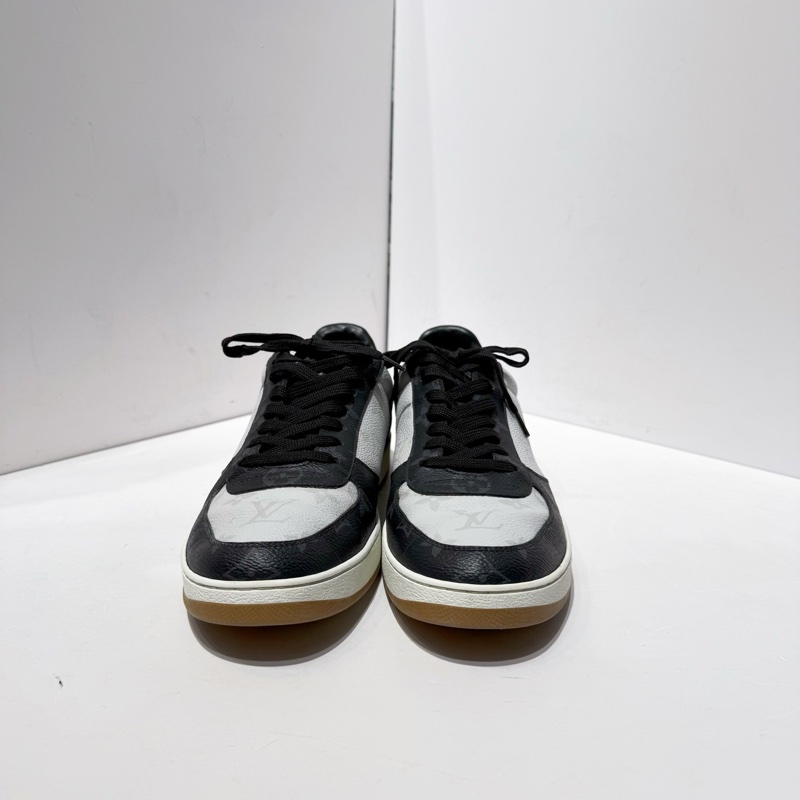 路易威登/Louis Vuitton Rivoli 7碼 41碼低幫板鞋運動鞋三色老花拼色-3