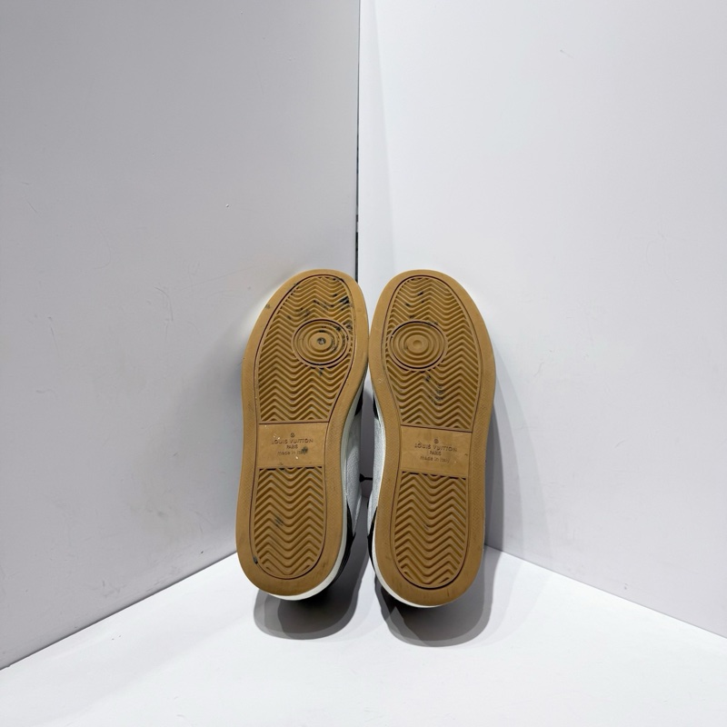 路易威登/Louis Vuitton Rivoli 7碼 41碼低幫板鞋運動鞋三色老花拼色-8