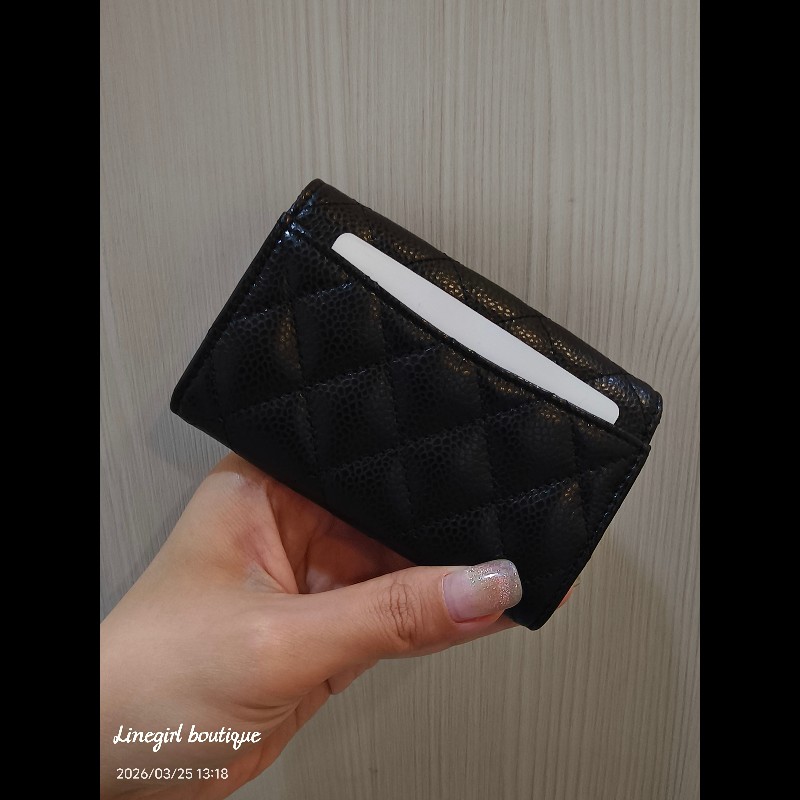 香奈兒 經典Logo 零錢包/卡包-4