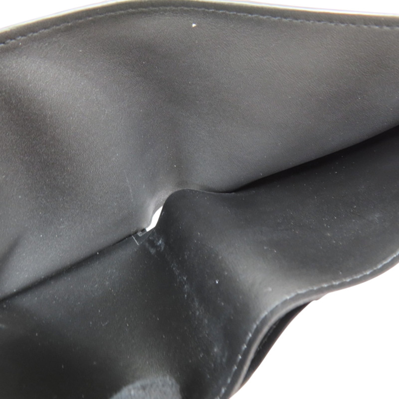 黑色 壓紋牛皮 原花 Multiple 短夾【LOUIS VUITTON LV 路易威登】 M62901-6