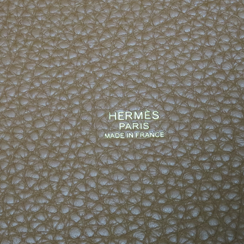 金棕色 TC牛皮 Picotin Lock 22 手提包 金扣 C刻 【HERMES 愛馬仕】 H060991CC-6