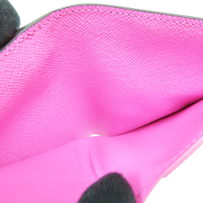 棕色 原花 PVC塗層帆布 雙折短夾【LOUIS VUITTON LV 路易威登】 M25692-5