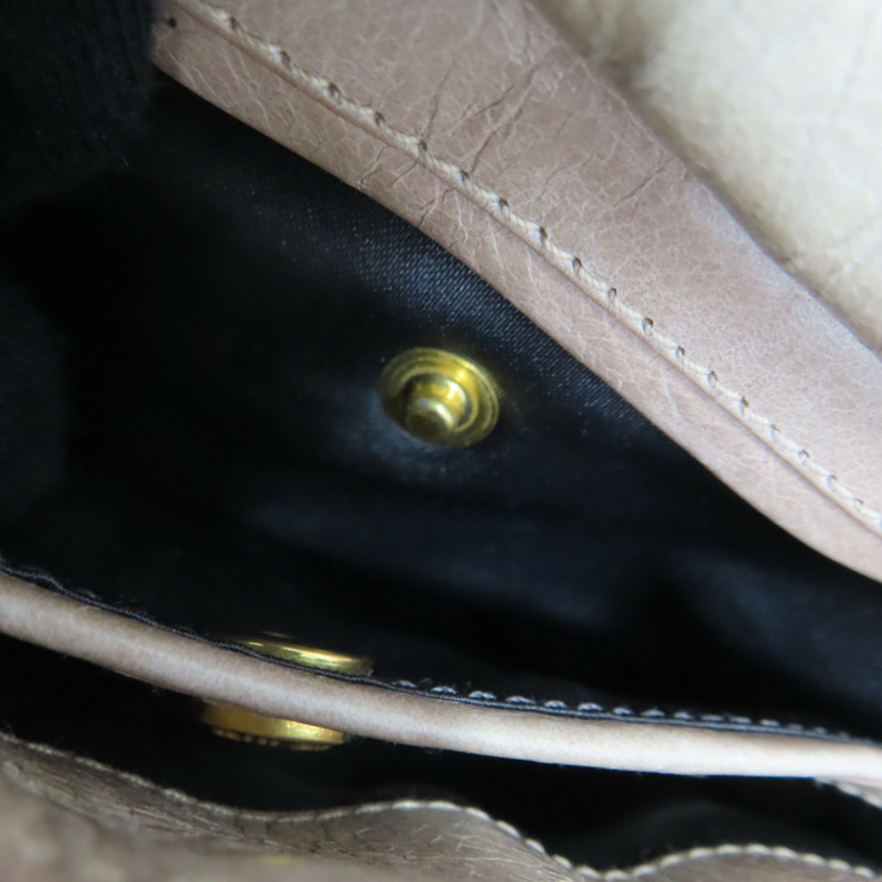 棕色 牛皮 Pattina 肩背包【MIU MIU 繆繆】 RP0290-7