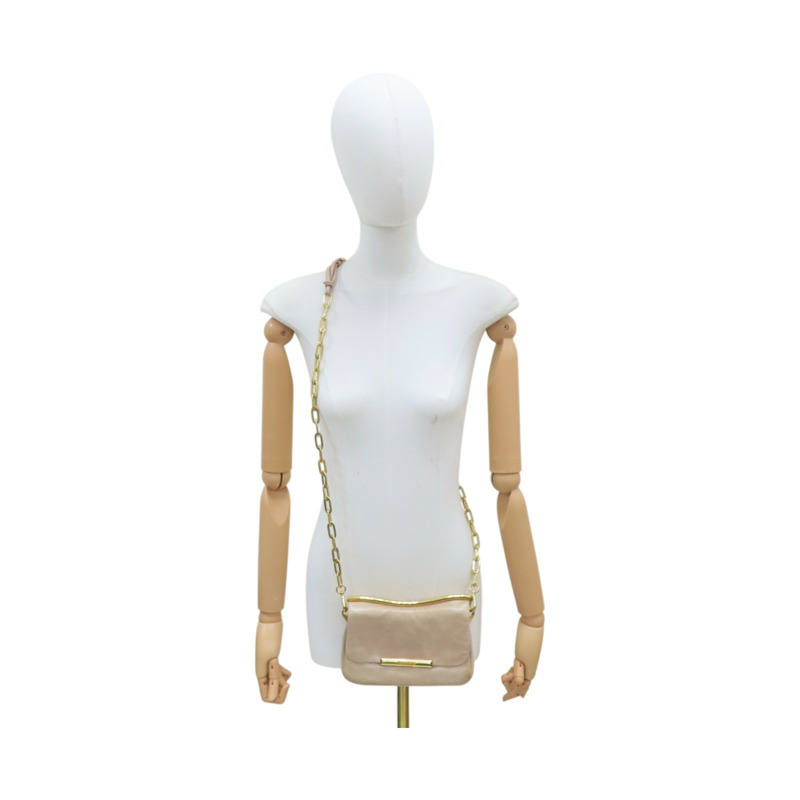 棕色 牛皮 Pattina 肩背包【MIU MIU 繆繆】 RP0290-11