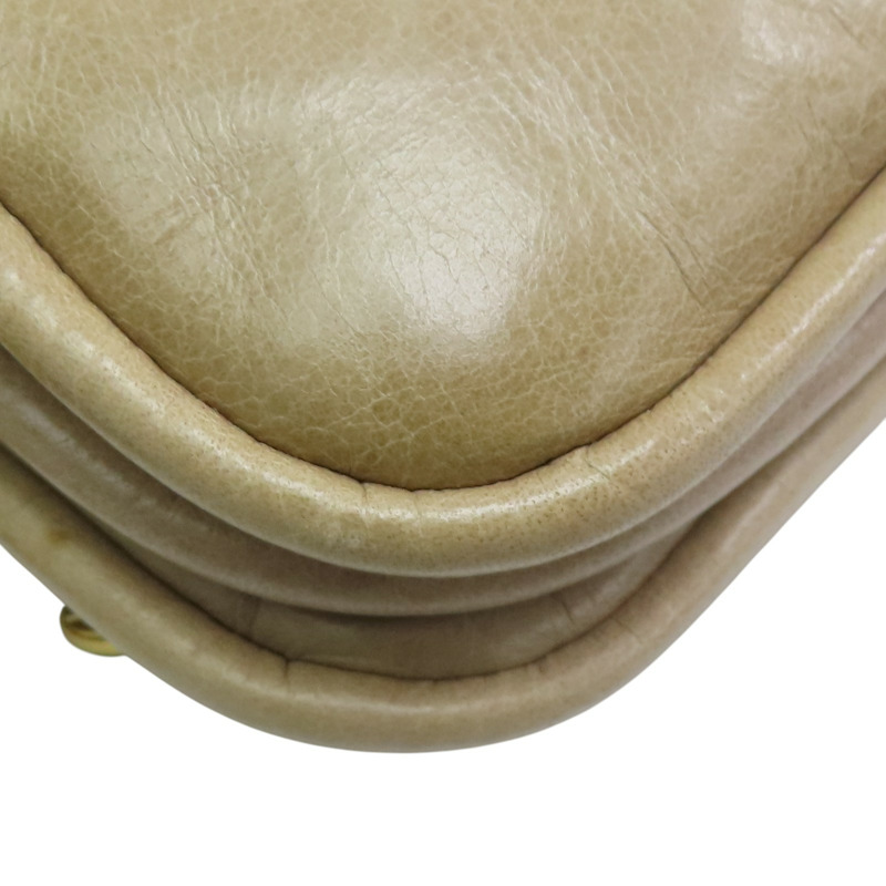 棕色 牛皮 Pattina 肩背包【MIU MIU 繆繆】 RP0290-15