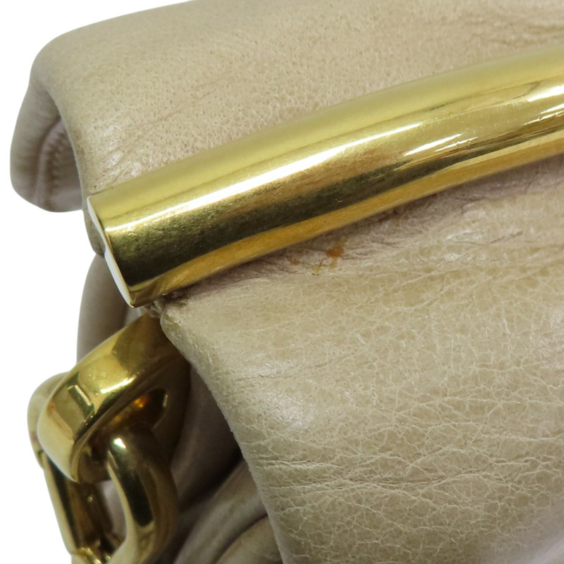 棕色 牛皮 Pattina 肩背包【MIU MIU 繆繆】 RP0290-17