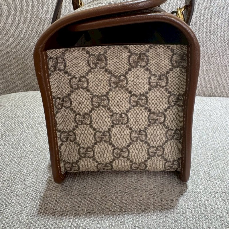 Gucci  Horsebit1955 手提斜背兩用包-3