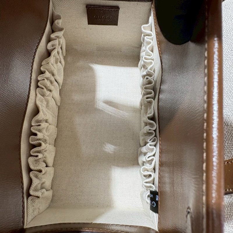 Gucci  Horsebit1955 手提斜背兩用包-5