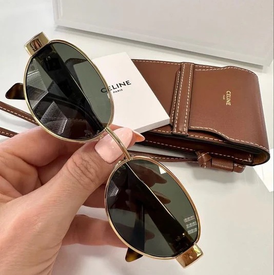 Celine 太陽眼鏡 TRIOMPHE METAL 01爆款-9