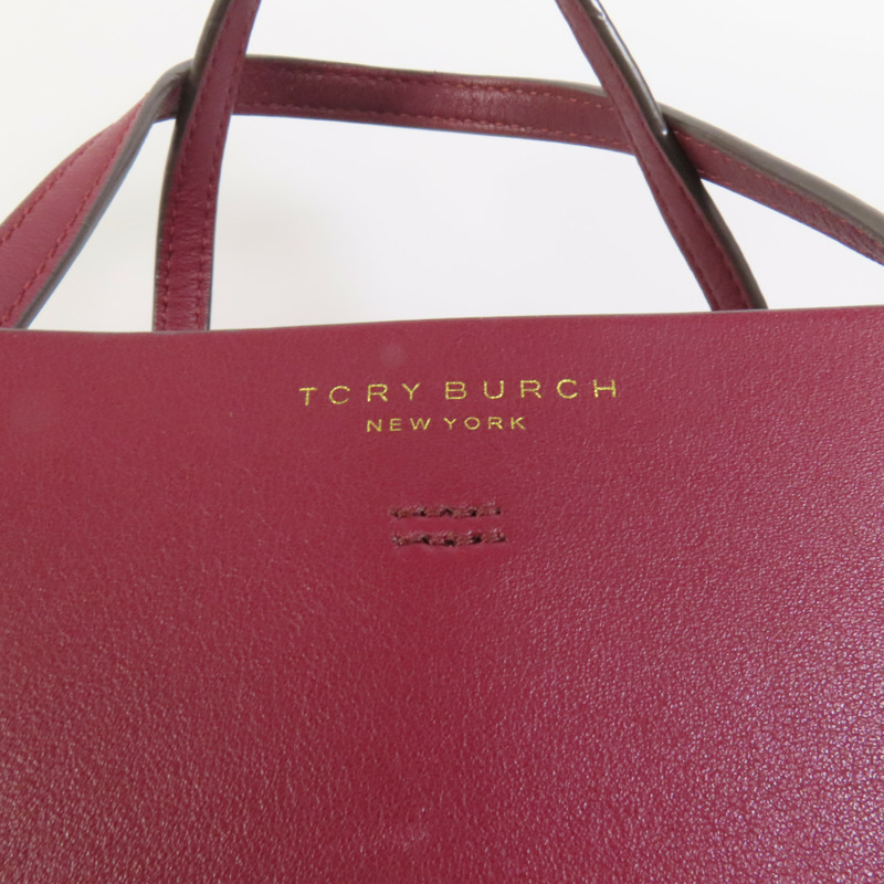 Tory Burch 牛皮皮革2 Way Shoulder金扣手挽肩背兩用袋-6