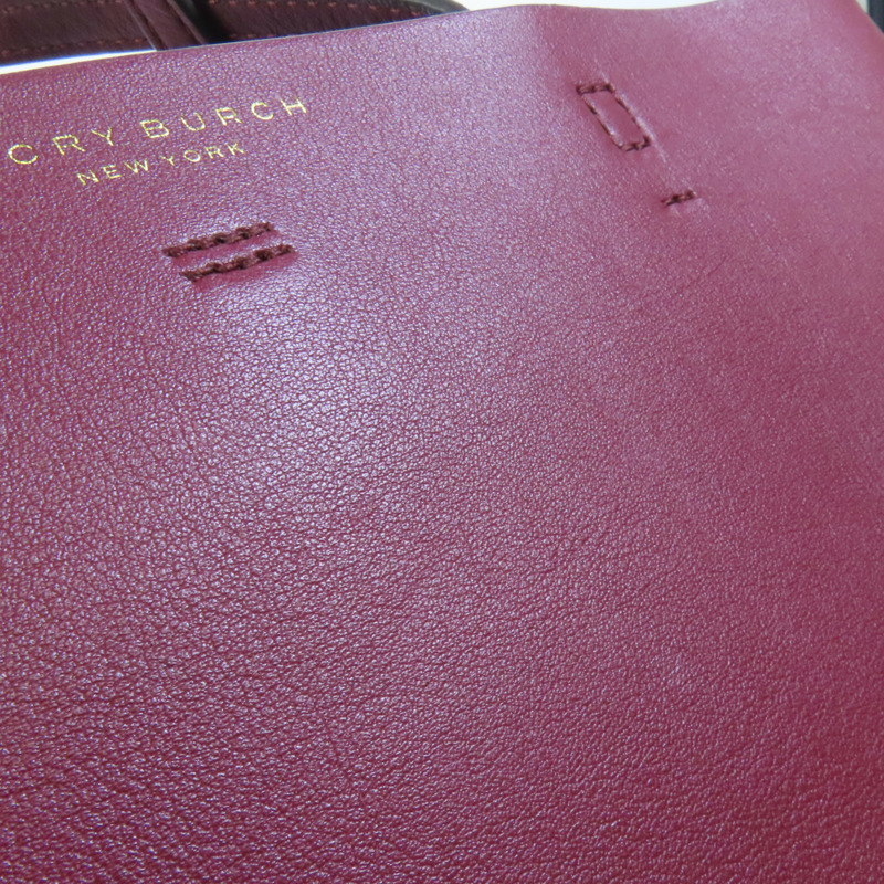 Tory Burch 牛皮皮革2 Way Shoulder金扣手挽肩背兩用袋-15