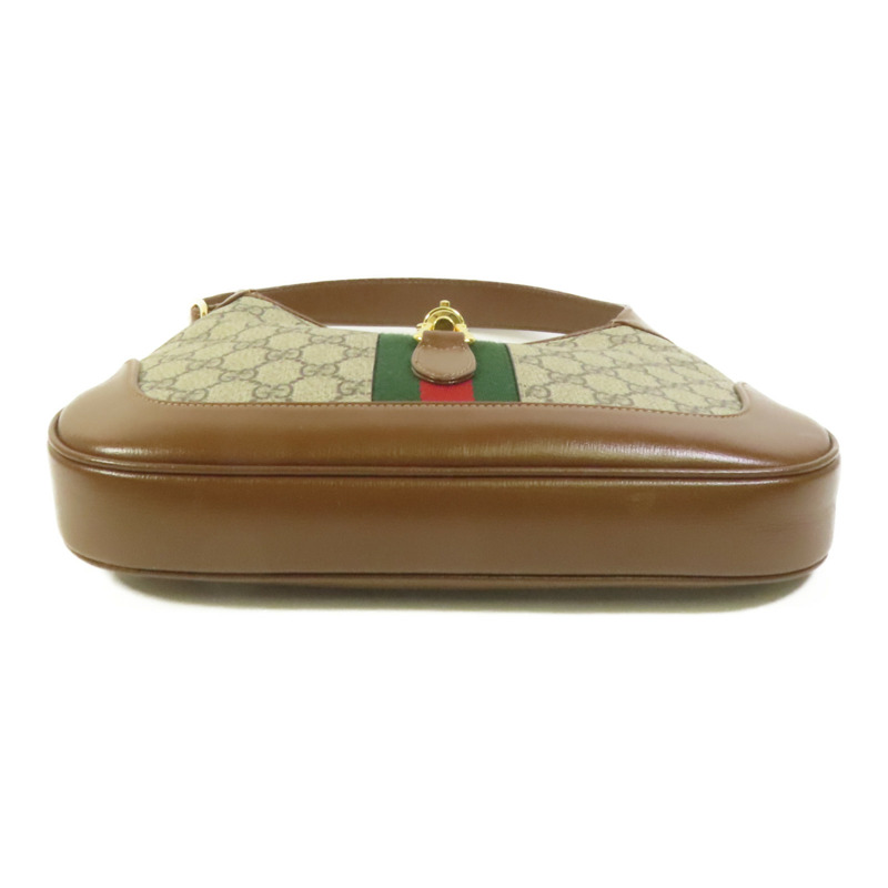 GUCCI 帆布Jackie 1961 Small金扣肩背袋-3