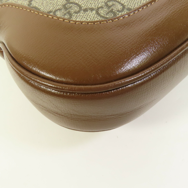 GUCCI 帆布Jackie 1961 Small金扣肩背袋-12