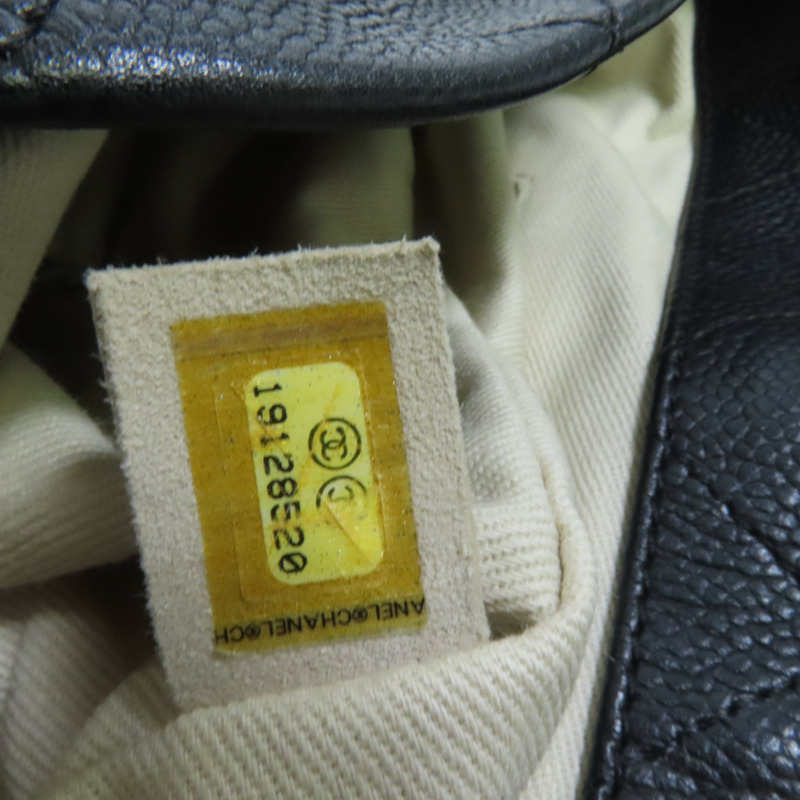 CHANEL 牛皮皮革Shoulder Bag銀扣鏈帶肩背袋-8