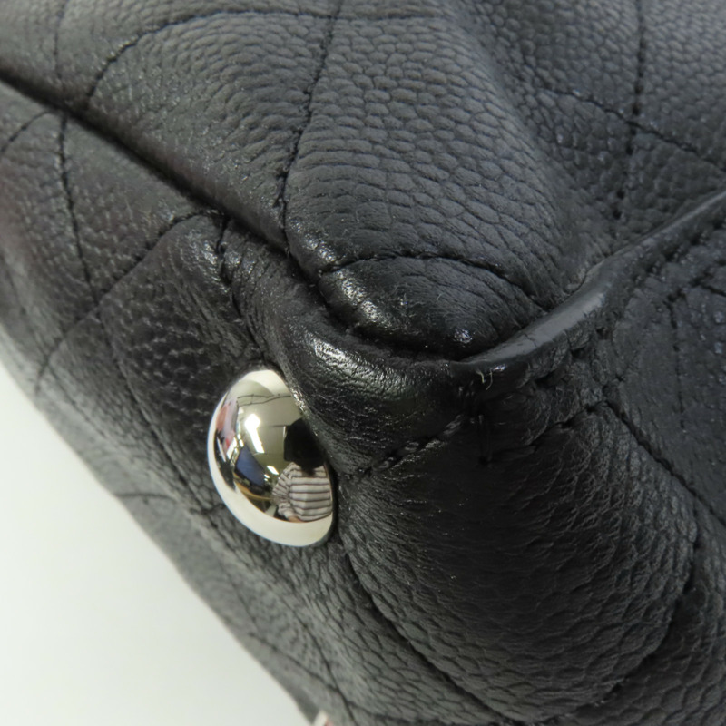 CHANEL 牛皮皮革Shoulder Bag銀扣鏈帶肩背袋-13