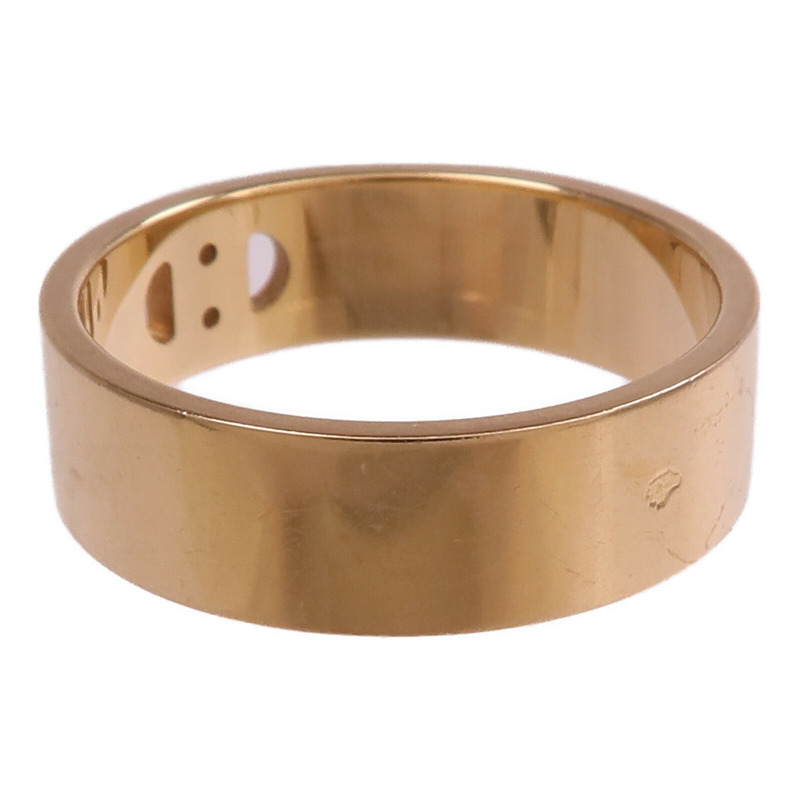 HERMES 18K玫瑰金H d'ancre Ring鑽石戒指Hermes#53/US#6.5-5