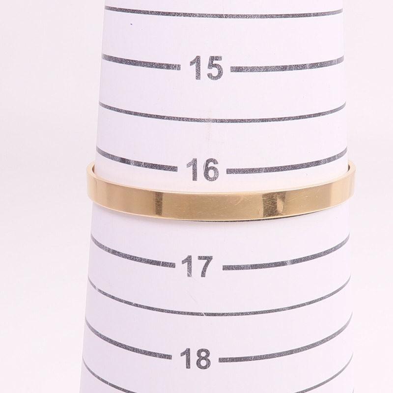 HERMES 18K玫瑰金Kelly Bracelet手鐲-11