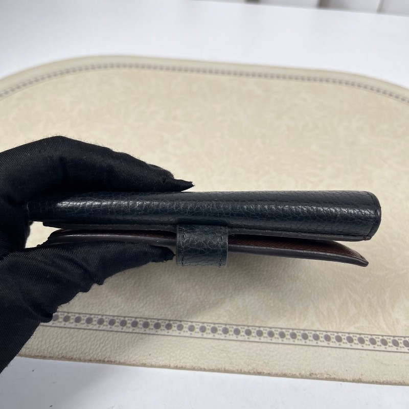 LV路易威登 棋盤格對折錢包 內裡卡位多 可放現金 有隔層 小巧便攜-9