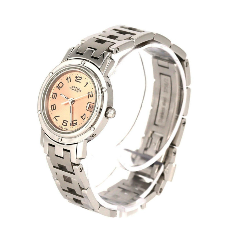 愛馬仕 Clipper CL4.210 不鏽鋼石英錶-1