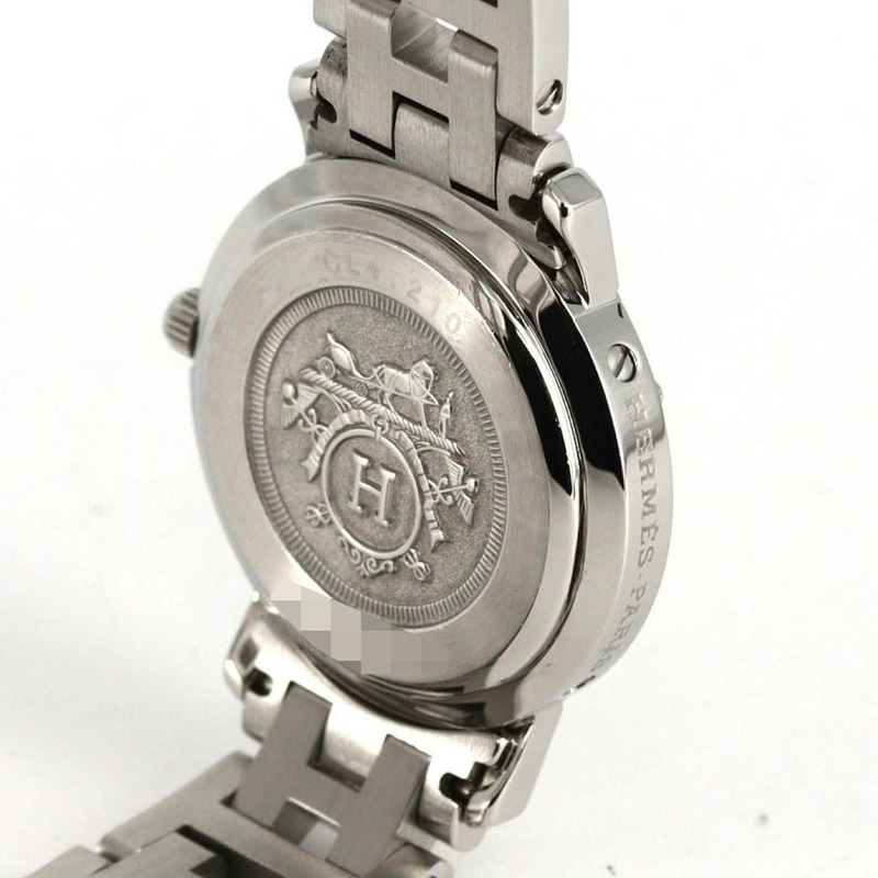 愛馬仕 Clipper CL4.210 不鏽鋼石英錶-5