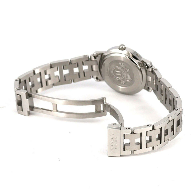 愛馬仕 Clipper CL4.210 不鏽鋼石英錶-6