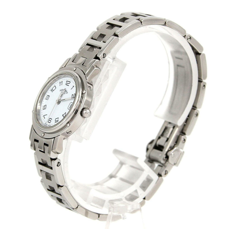 愛馬仕 Clipper CL4.210 不鏽鋼石英錶-1