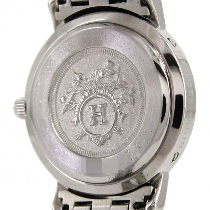 愛馬仕 Clipper CL4.210 不鏽鋼石英錶-5