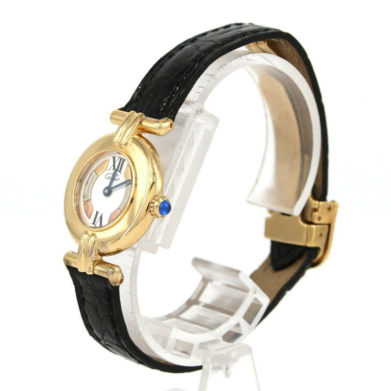 卡地亞 Must Colisée SM GP W1006654 石英錶-1