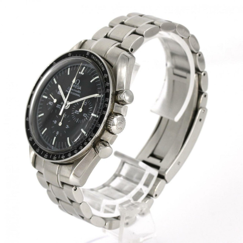 歐米茄超霸專業3570.50不鏽鋼腕錶，手動上鍊-1