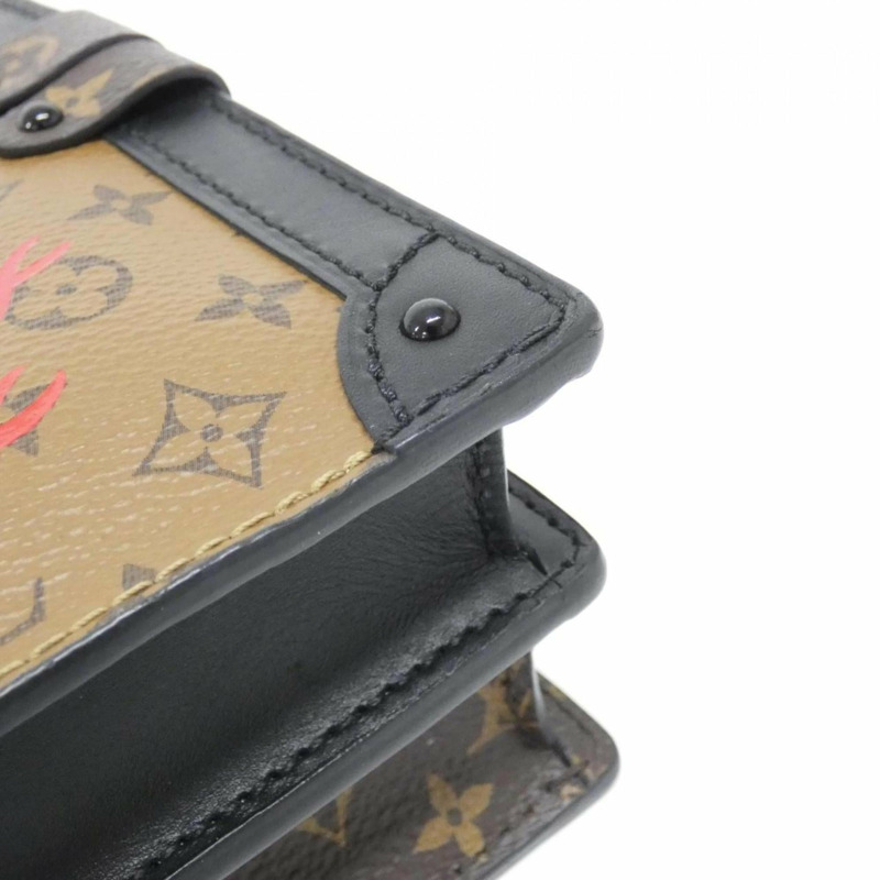 路易威登 Monogram Reverse Trunk 手拿包 M43596 肩背包-2