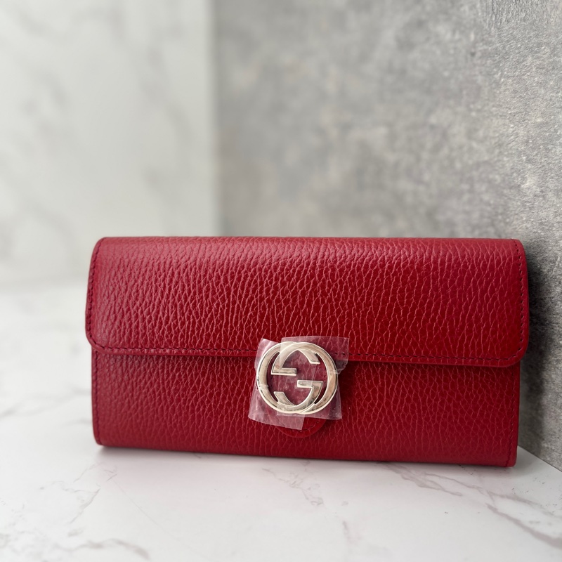 香緹國際精品 906 Gucci 雙G長夾 #閒置 #盒裝完整-0