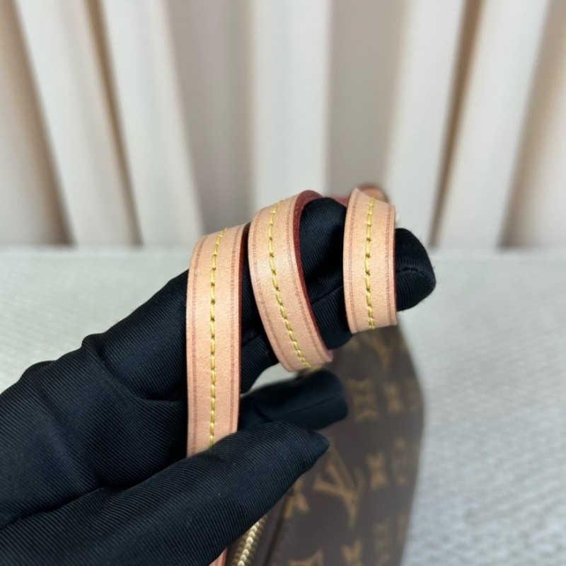 wwh bj LV路易威登老花大麻將包腋下包 經典時尚 老花圖案永不過時 肩背手提皆可 輕鬆搭配各種風格-15