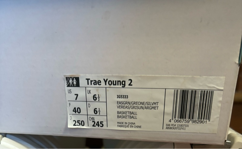 (全新)ADIDAS 愛迪達Trae Young 2 薄荷綠 女鞋 針織鞋面 緩震 IG5333-4