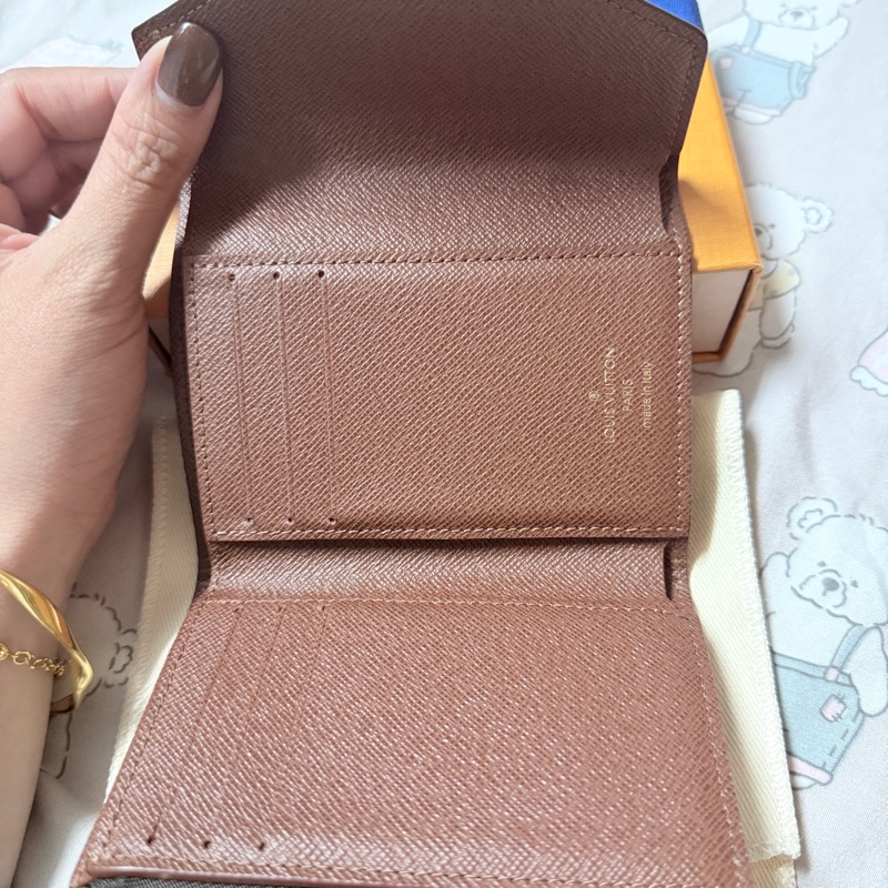 LV經典老花短夾-9